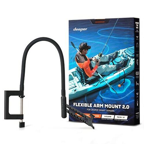 Mobilholder Deeper Flex Arm 2.0 Sort