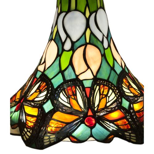 Lampeskærm Viro Butterfly Multifarvet Ø 25 cm 25 x 21 x 25 cm