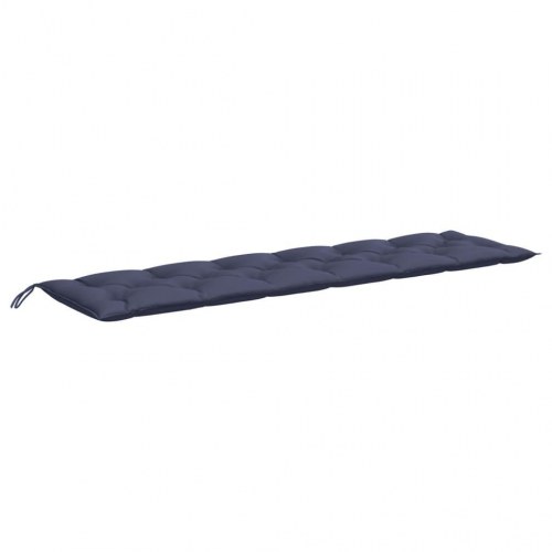 Hynde til havebænk 200×50×7 cm i oxfordstof - marineblå