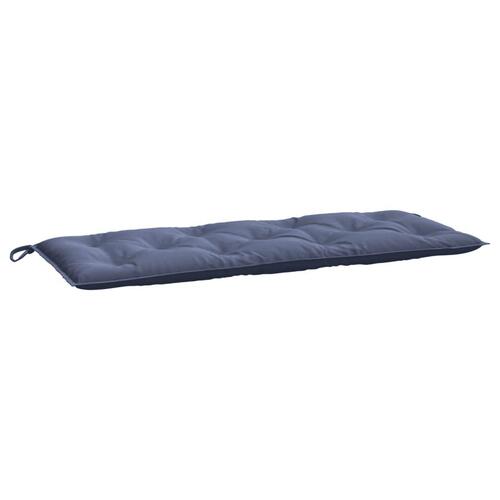 Hynder til havebænk 120x50x7 cm oxfordstof marineblå