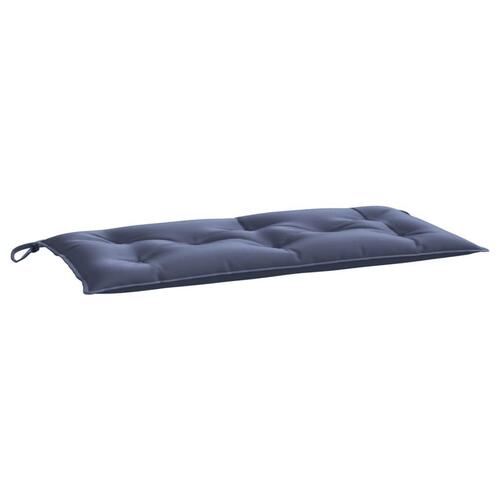 Hynder til havebænk 100x50x7 cm oxfordstof marineblå