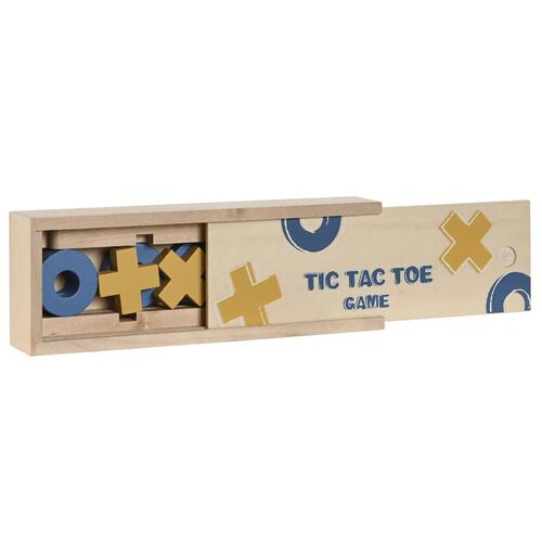 Spil Tre på Stribe Home ESPRIT Tic Tac Toe 18 x 6 x 3 cm