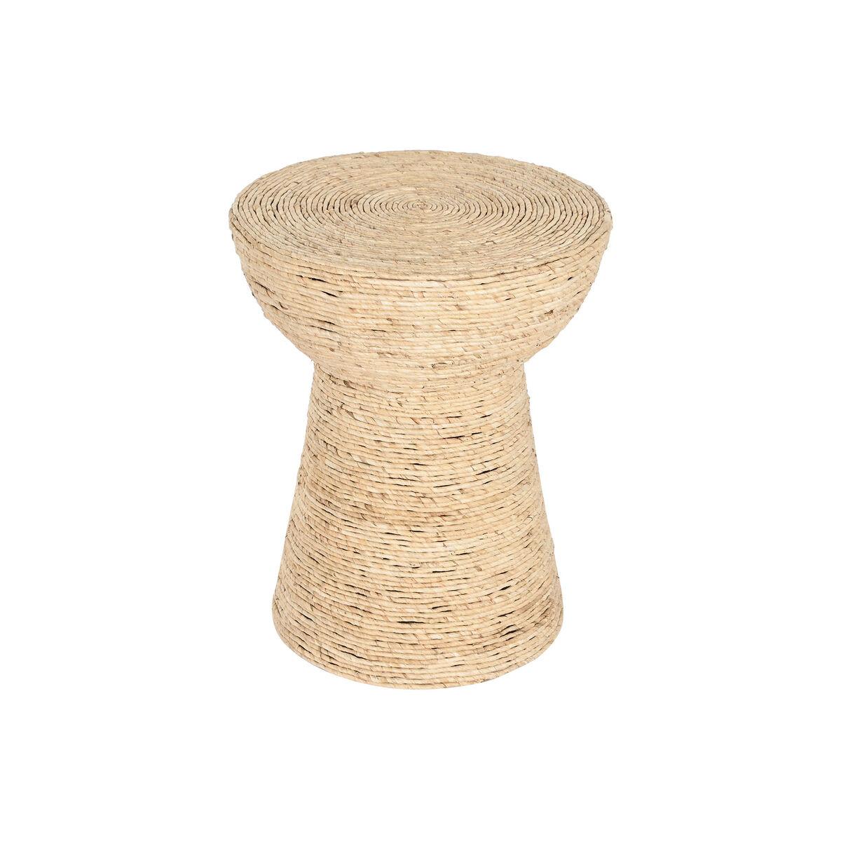 Sofabord Home ESPRIT Lys brun Fiber 42 x 42 x 51 cm