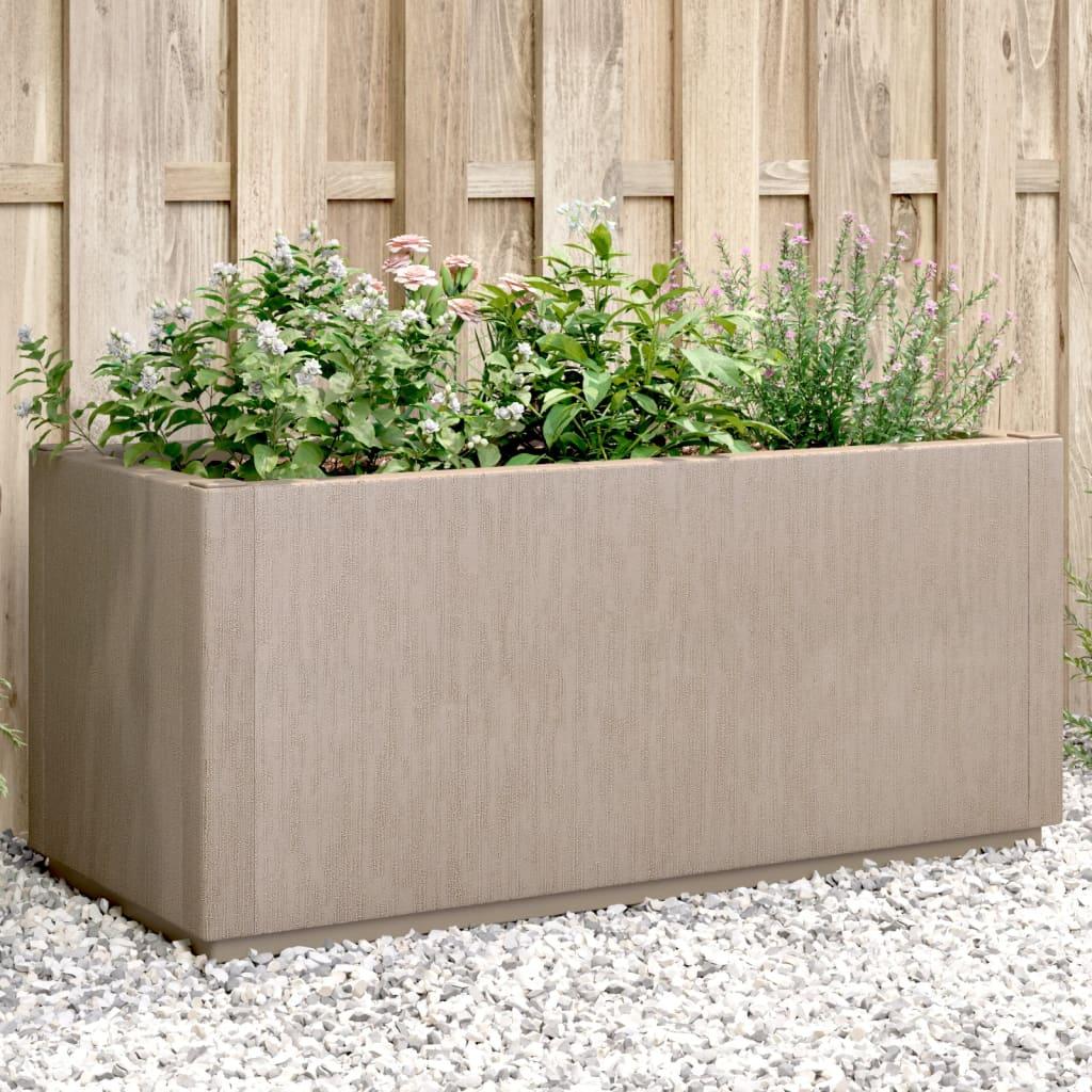 Plantekasse 80X36X35 Cm Pp Brun - Lysebrun