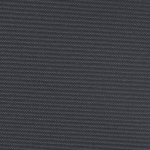 Sammenrullelig sidemarkise 160 x 600 cm sort