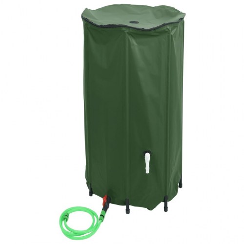 Vandtank med hane sammenfoldelig 380 l PVC