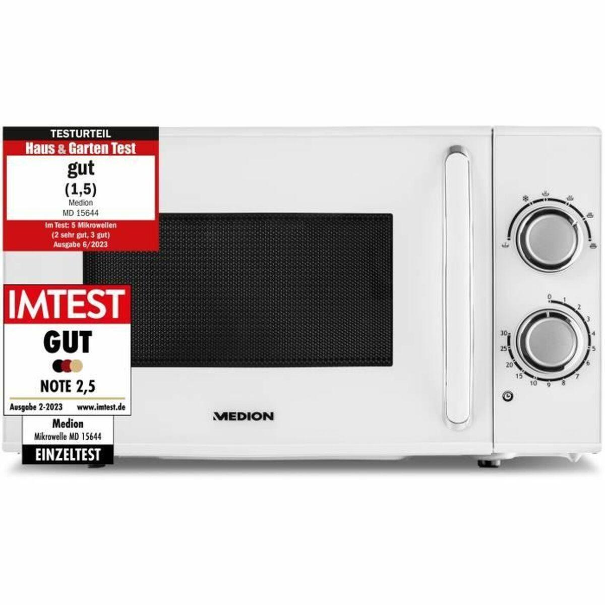 Mikrobølgeovn Me me me Hvid 700 W