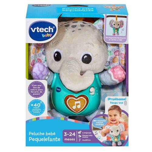 Bamse med Lyd Vtech Elefant 15 x 8,9 x 19,1 cm