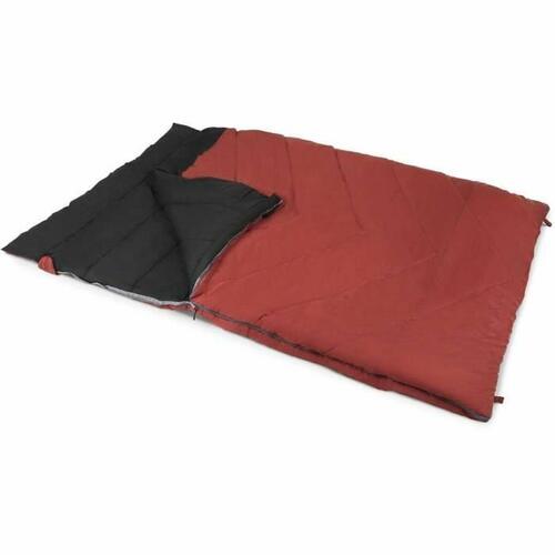 Sovepose dobbelt Kampa - Rød (2 personer, 225 × 150 cm)