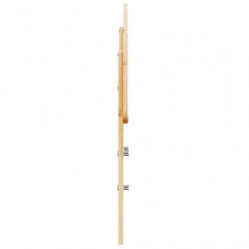 Sengegavl i massivt fyrretræ til 90 cm madras