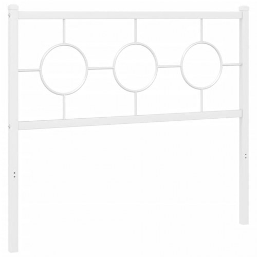 Udskiftningsgavl i metal 100 cm - hvid