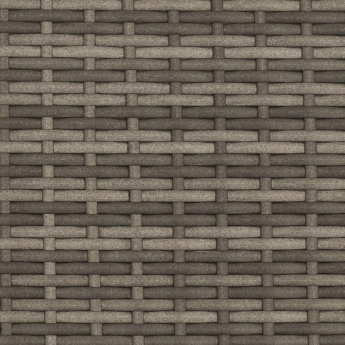 Liggestole 2 stk. med bord grå polyrattan