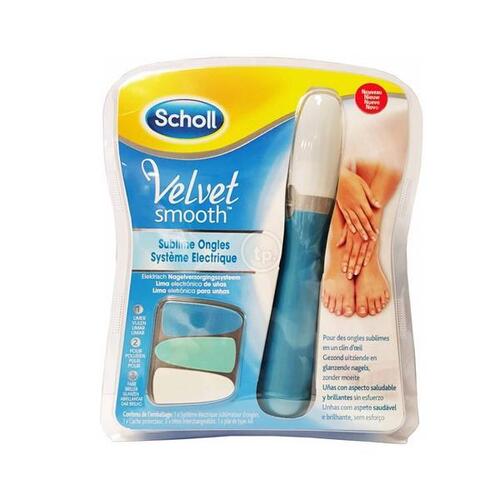 Scholl Velvet Smooth Elektrisk Neglefil