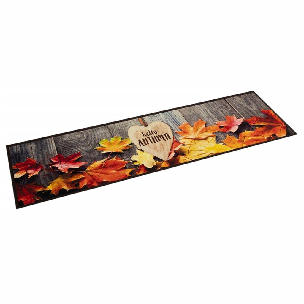 Køkkentæppe Sdesign Vaskbart Velour Efterår - 60 x 300 cm