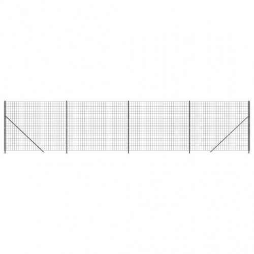 Trådhegn med flange 2,2x10 m antracitgrå