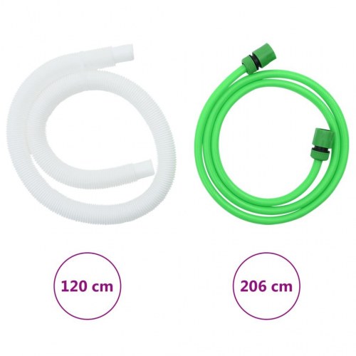 Sammenfoldelig vandtank med hane 1250 l - PVC, sort