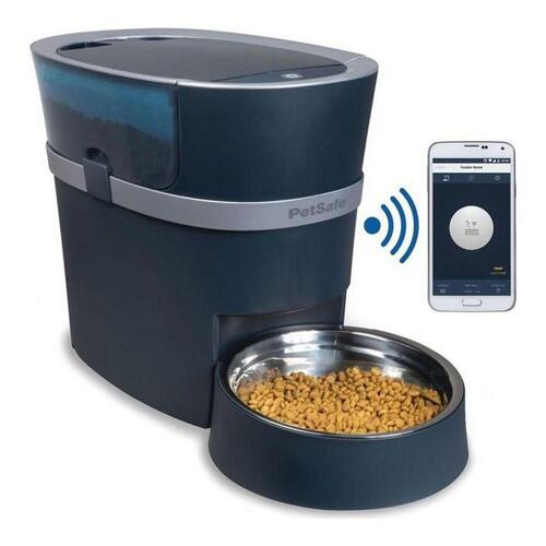 Automatisk feeder PetSafe Sort Rustfrit stål