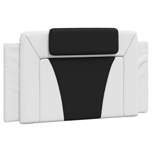 Sengeramme Viana 100 x 200 cm i kunstlæder - sort/hvid