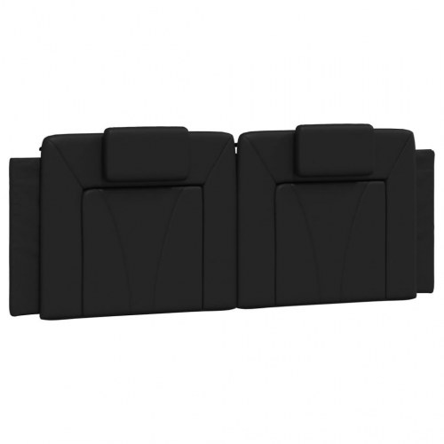 Sengeramme med LED Viana uden madras 120 x 200 cm - sort