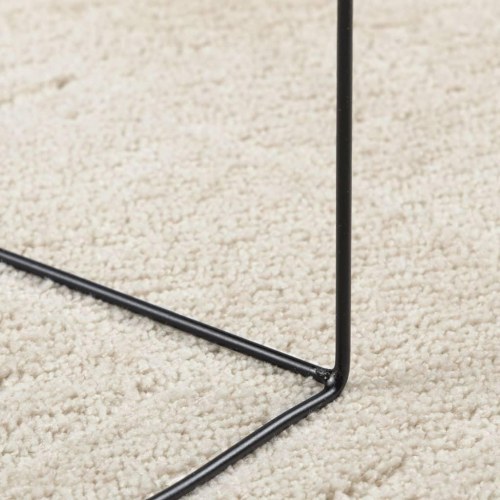 Gulvtæppe OVIEDO 200 x 200 cm - beige