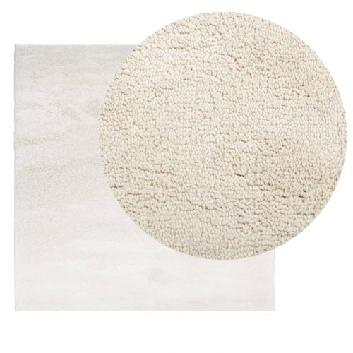 Gulvtæppe OVIEDO 120 x 120 cm - beige