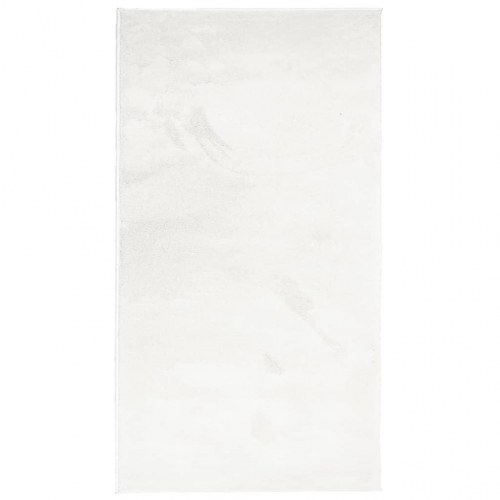 Gulvtæppe OVIEDO 80x150 cm kort luv cremefarvet