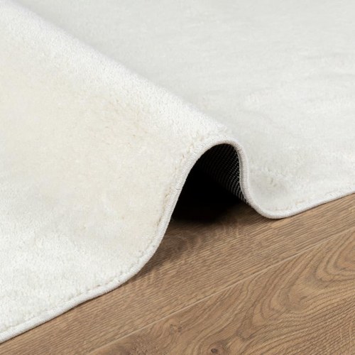 Gulvtæppe OVIEDO 80x150 cm kort luv cremefarvet