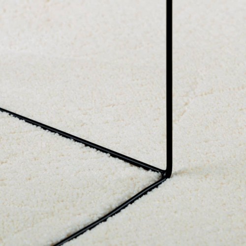 Gulvtæppe OVIEDO 140 x 200 cm - creme