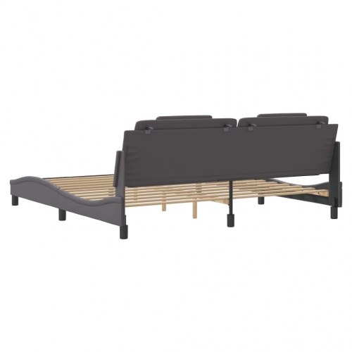 Sengeramme Viana 200 x 200 cm uden madras - grå