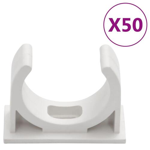 Kabelkanaler med clips Ø30 mm 30 m PVC
