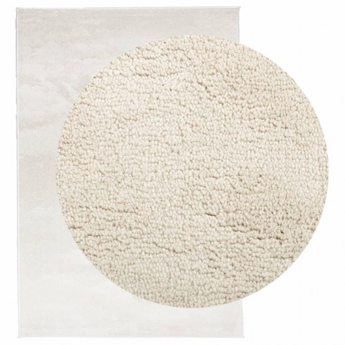 Gulvtæppe OVIEDO 140x200 cm kort luv beige