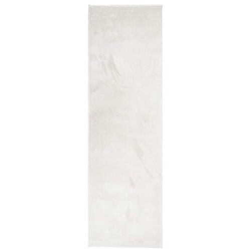 Gulvtæppe OVIEDO 80x250 cm kort luv beige