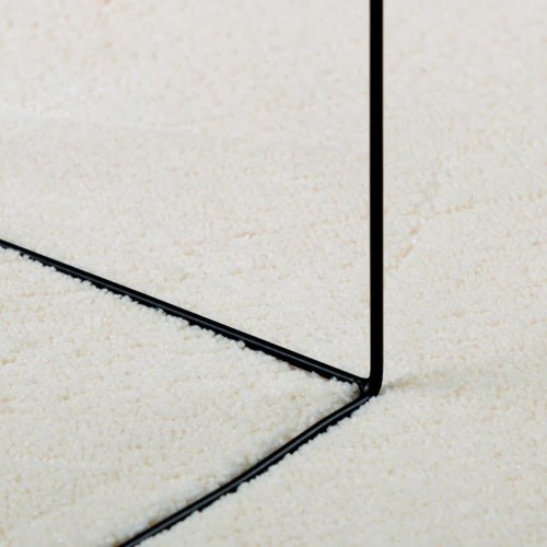 Gulvtæppe OVIEDO 200 x 200 cm - creme