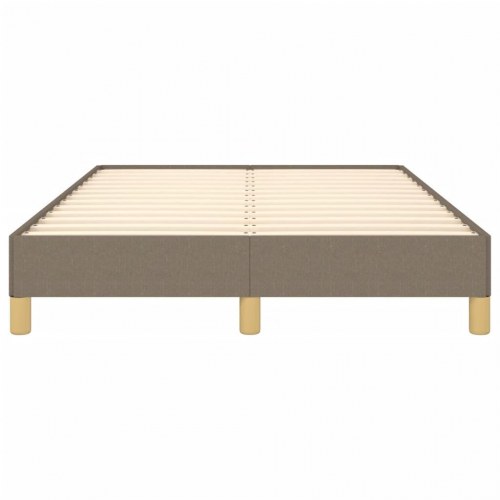 Sengeramme uden madras 120 × 190 cm - stof, gråbrun