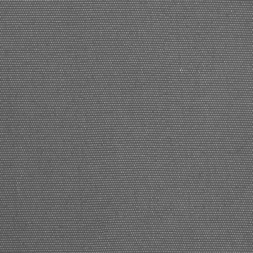 Markise 150x150 cm sammenrullelig stof og stål antracitgrå