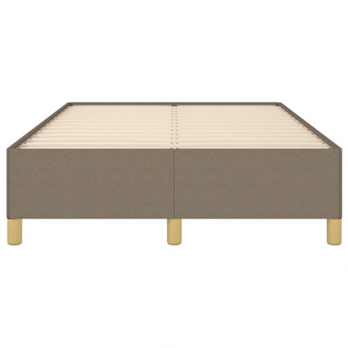 Sengeramme uden madras 120 x 190 cm i stof - gråbrun