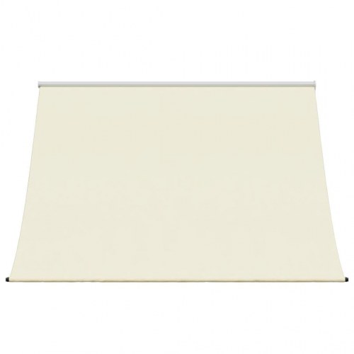 Sammenrullelig markise 250 × 150 cm - stof og stål, cremefarvet