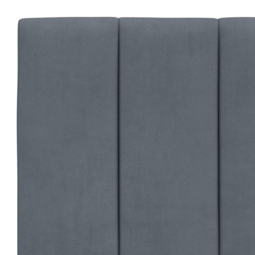 Sengeramme Hanko med LED uden madras 90 x 200 cm - mørkegrå