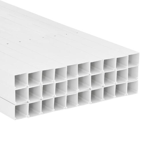 Kabelkanaler 100x60 mm 30 m PVC