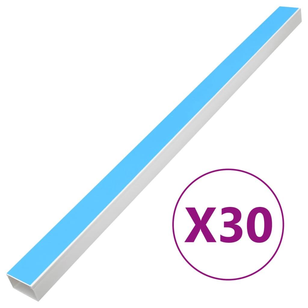 Selvklæbende Kabelkanal 60x40 Pvc