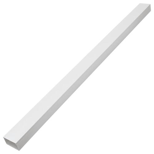 Selvklæbende kabelkanal 60x40 mm 30 mm PVC