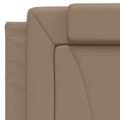 Sengeramme Viana med LED - cappuccino, 100 x 200 cm
