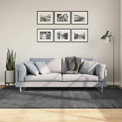 Gulvtæppe OVIEDO 160 x 230 cm - antracitgrå