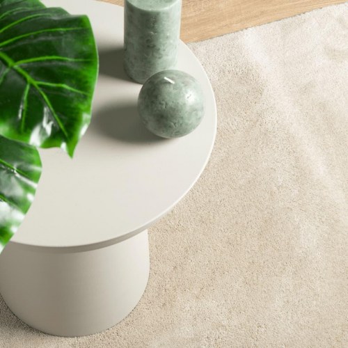 Gulvtæppe OVIEDO 120×170 cm - kort luv, beige