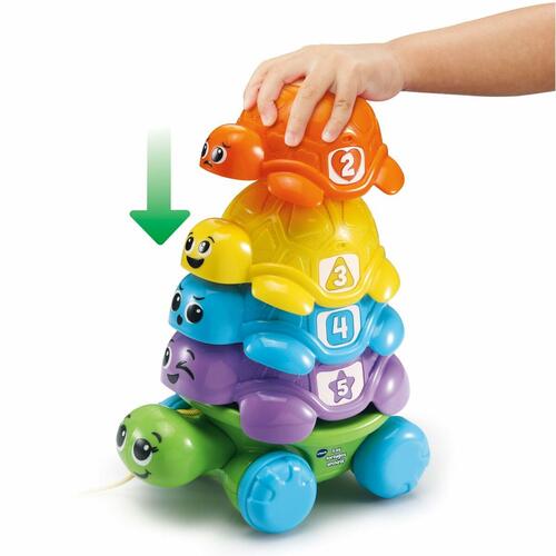 Baby legetøj Vtech 17,5 x 11,5 x 24 cm Skildpadde Regnbue