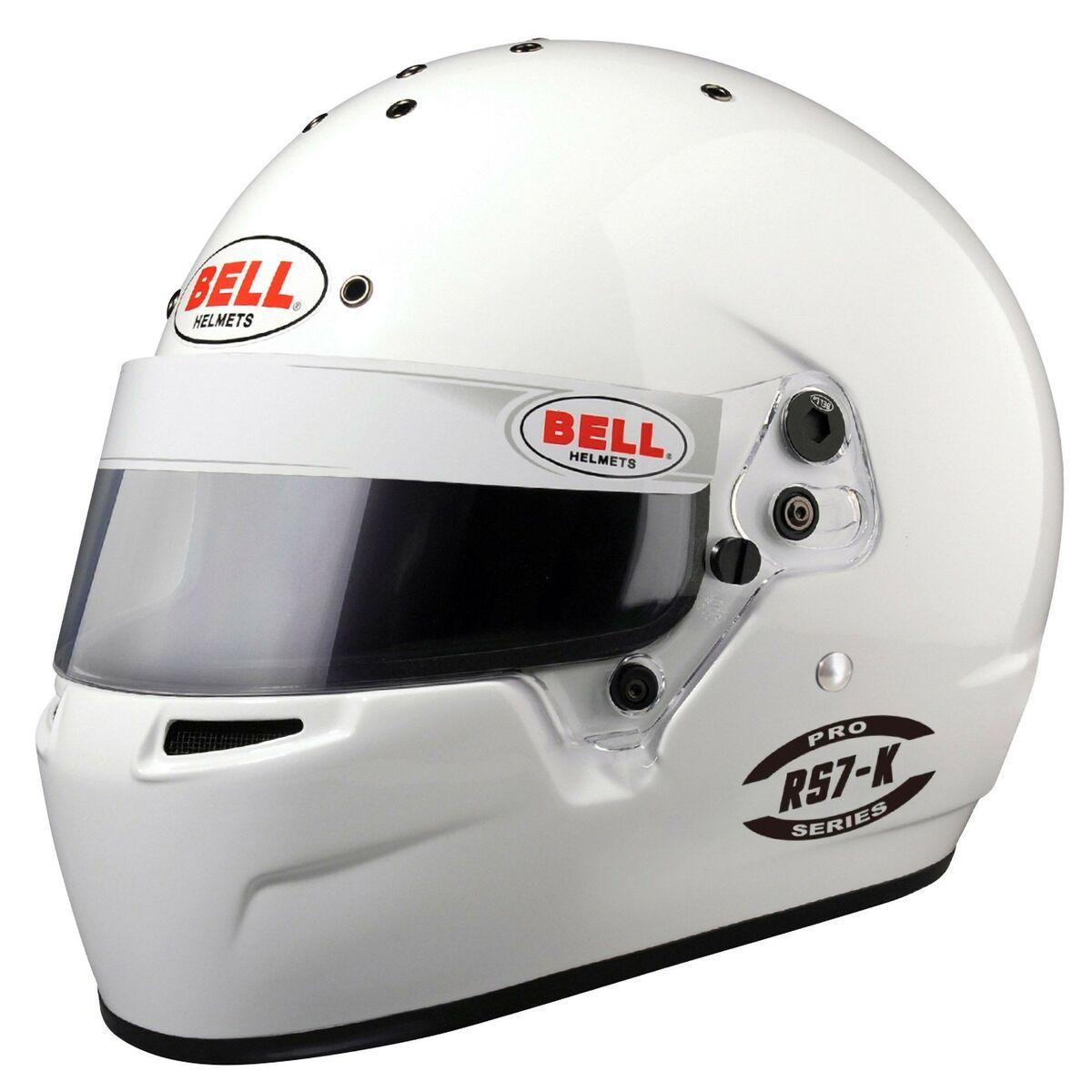 Bell RS7-K fuldface hjelm - Hvid (XL)