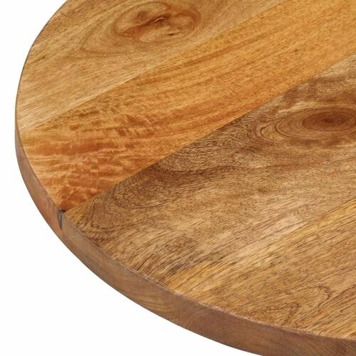 Bordplade 100x40x2,5 cm oval massivt mangotræ
