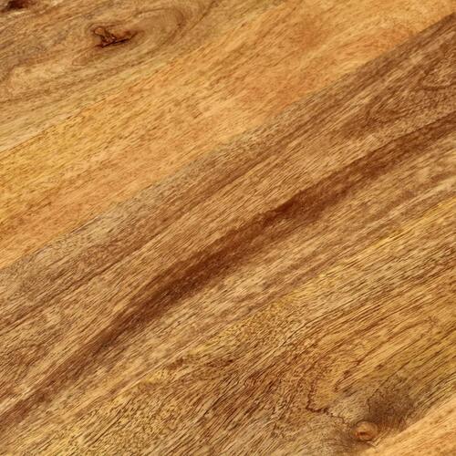 Bordplade 100x40x2,5 cm oval massivt mangotræ