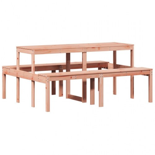 Picnicbord med bænke 160 x 134 x 75 cm - massivt douglasgran