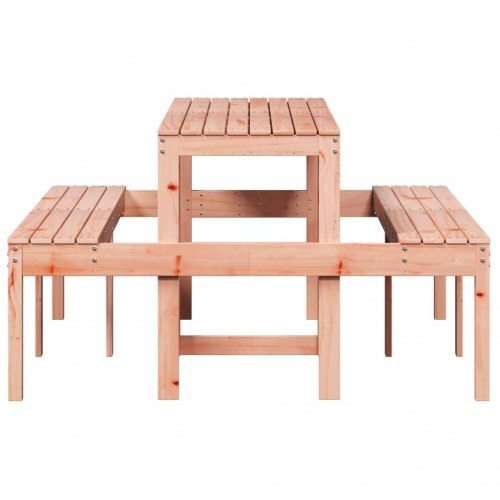 Picnicbord med bænke 160 x 134 x 75 cm - massivt douglasgran
